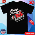 Official Social Distortion Happy Holidays Est 1979 Skelly Saltbox Sleigh Shirts