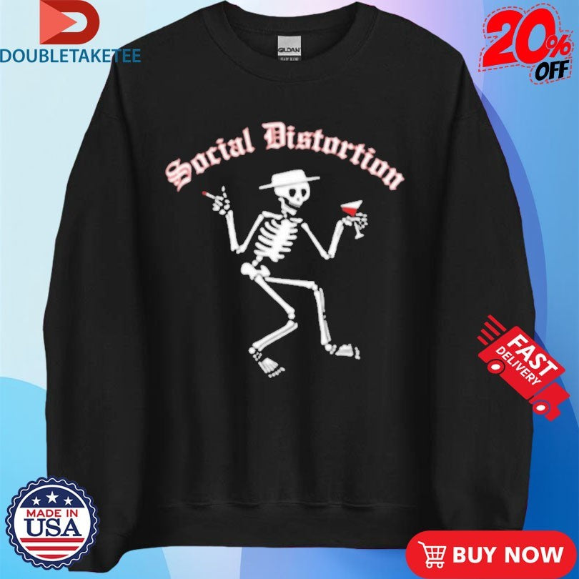 Official Social Distortion Skelly Shirts