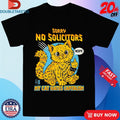 Official Sorry No Solicitors My Cat Hates Capitalism Nope Middle Finger Cat Shirts