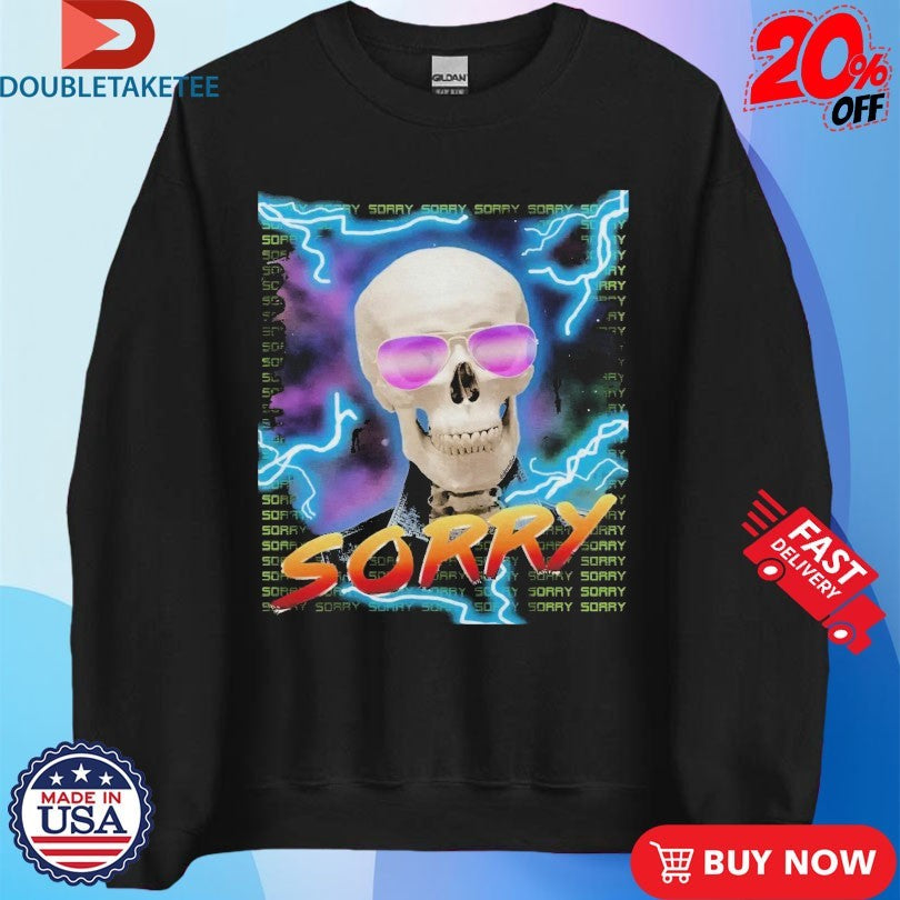 Official Sorry Skull Repeat Shirts