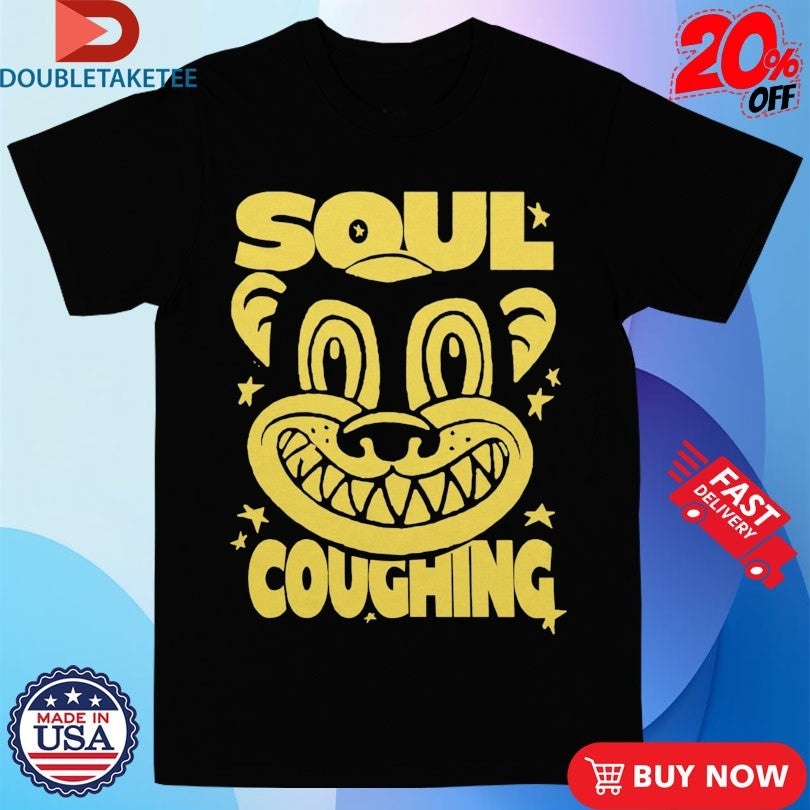 Official Soul Coughing 2024 Tour Head Shirts