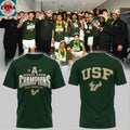Official South Florida Bulls Men’s Basketball Regular Season Champions 2026 Logo Two Sided Hoodie T-Shirt