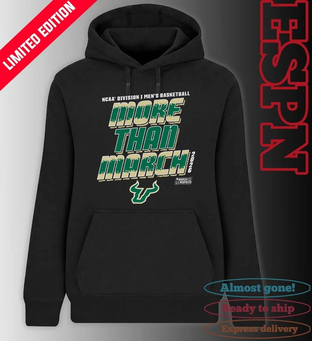 Official South Florida Men’s Basketball More Than March 2026 Shirt