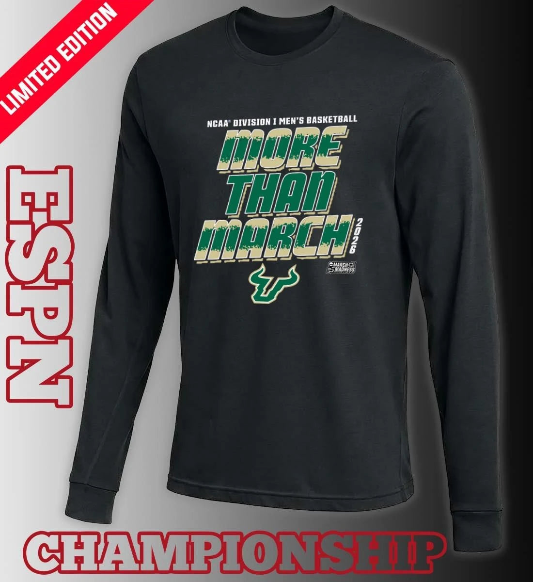 Official South Florida Men’s Basketball More Than March 2026 Shirt