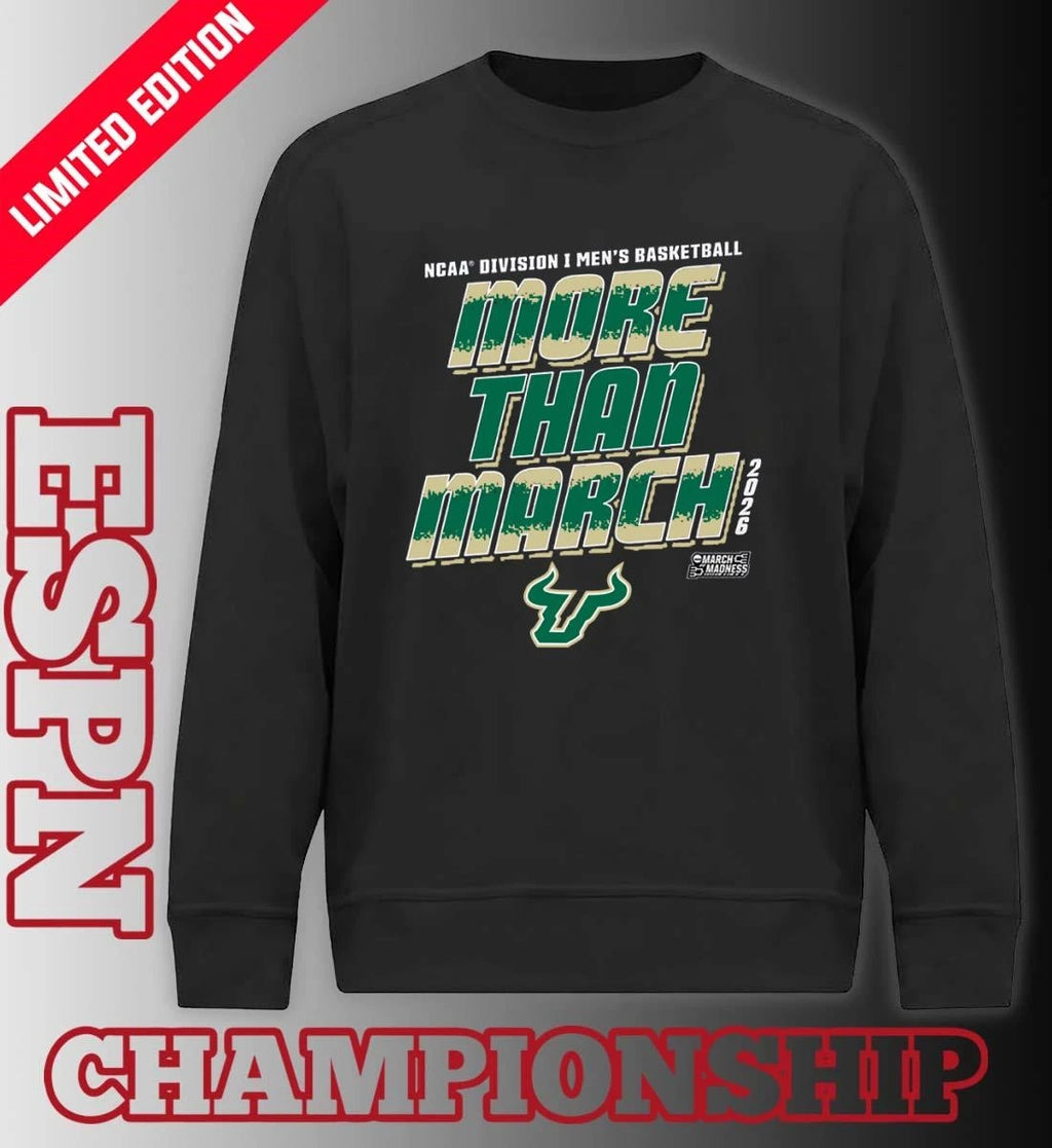 Official South Florida Men’s Basketball More Than March 2026 Shirt