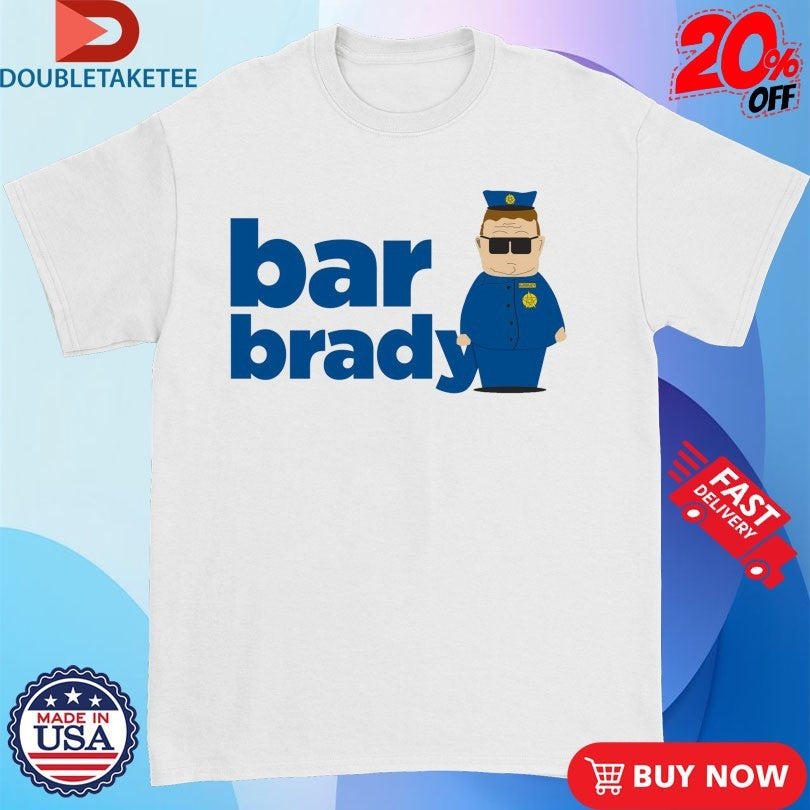 Official South Park Barbrady Police Name Shirts