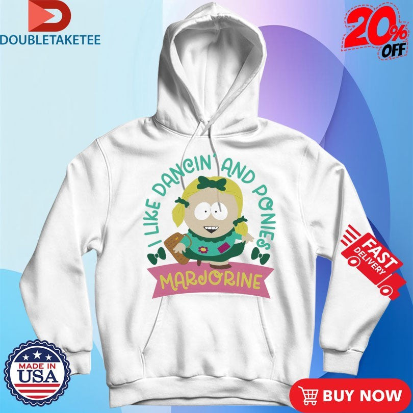 Official South Park Marjorine I Like Dancing &amp; Ponies Shirts