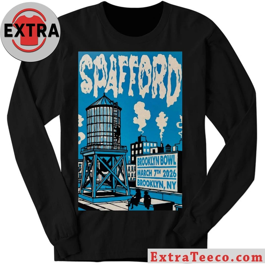 Official Spafford Brooklyn NY On March 7 2026 Tour Poster Shirt