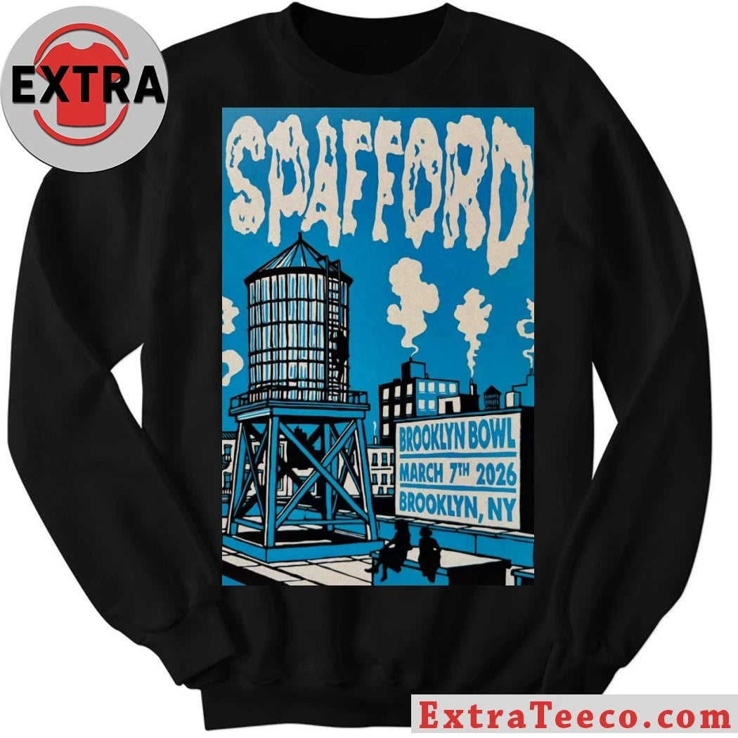 Official Spafford Brooklyn NY On March 7 2026 Tour Poster Shirt