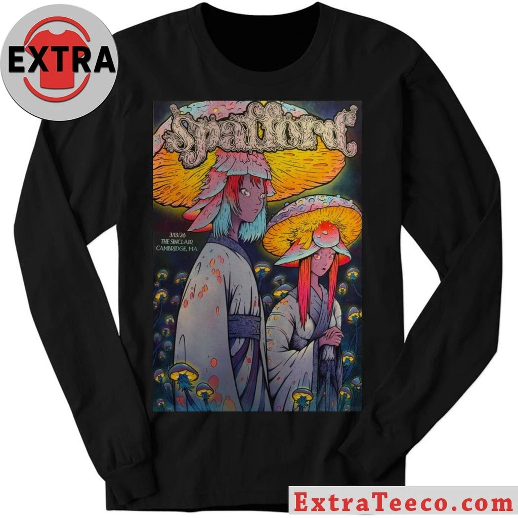 Official Spafford Mar 13 2026 Poster Cambridge MA Shirt