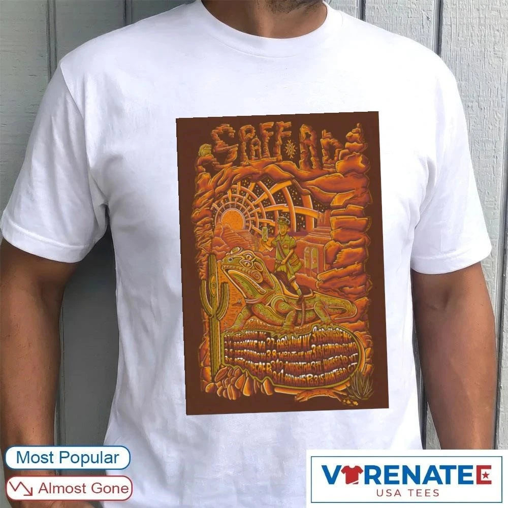Official Spafford Spring Tour Dead &amp; Company March 2026 Poster T-shirt