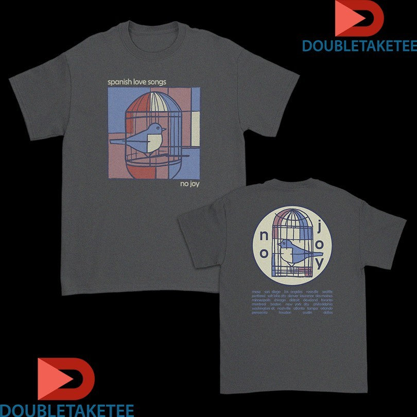 Official Spanish Love Songs Bird Cage Tour 2025 Shirts