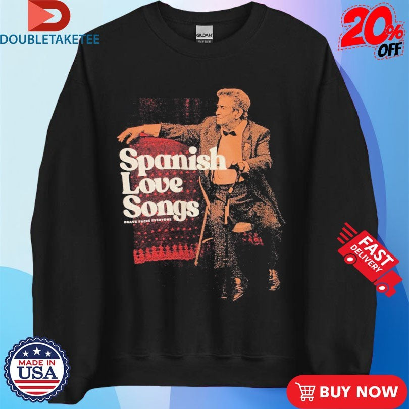 Official Spanish Love Songs Brave Faces Everyone Album Shirts