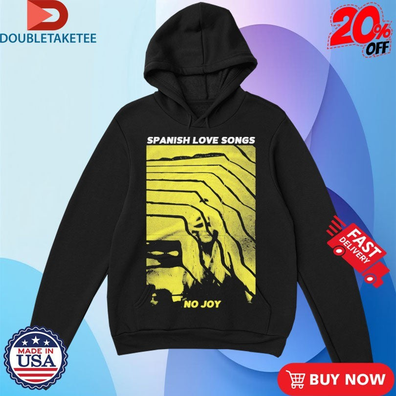Official Spanish Love Songs No Joy Album Shirts