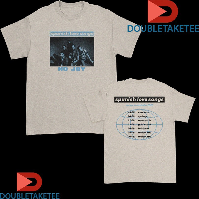 Official Spanish Love Songs Oasis No Joy Shirts