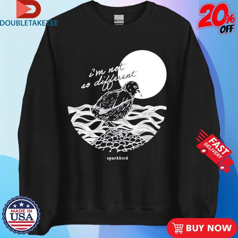 Official Sparkbird Atlantisia I’m Not So Different Shirts