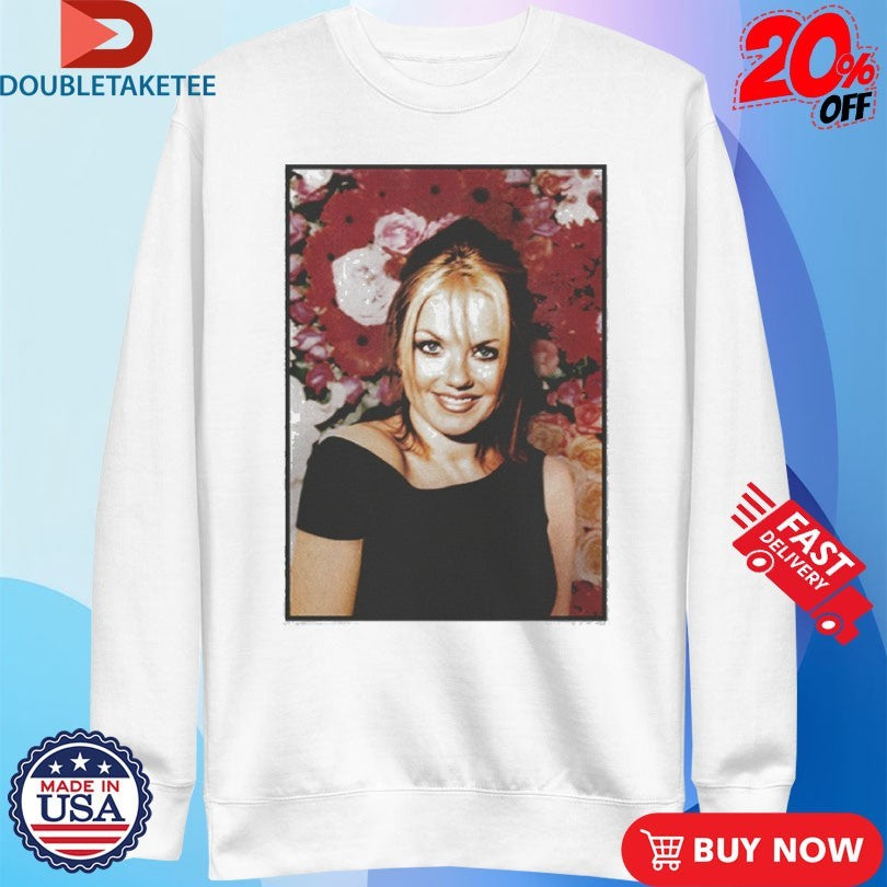 Official Spice Girls Geri Floral Photo Shirts