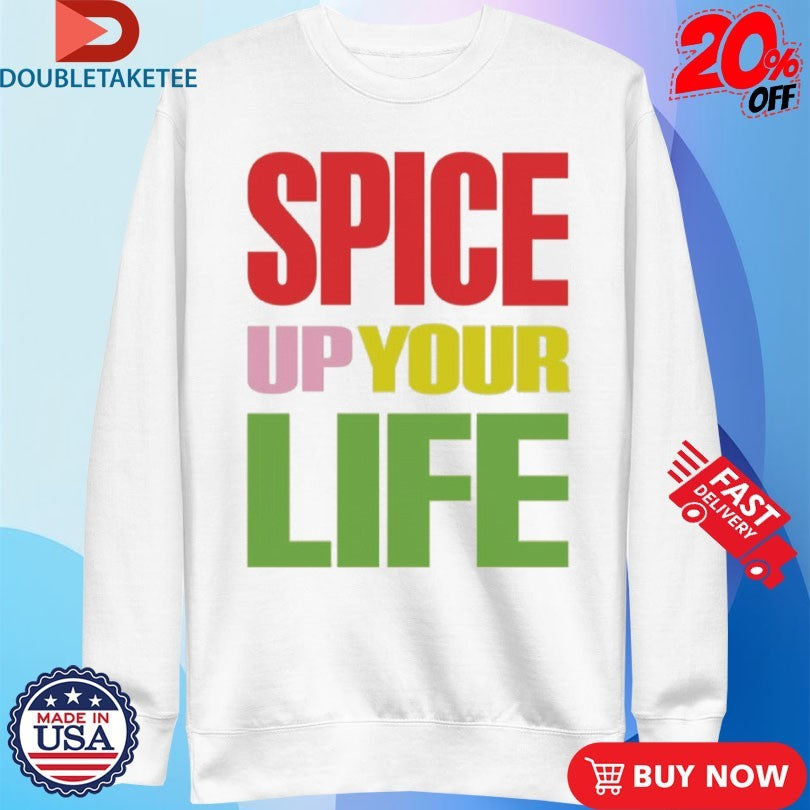 Official Spice Girls Spice Up Your Life Shirts
