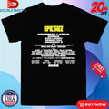 Official Spilt Milk Block Tour 2025 Shirts