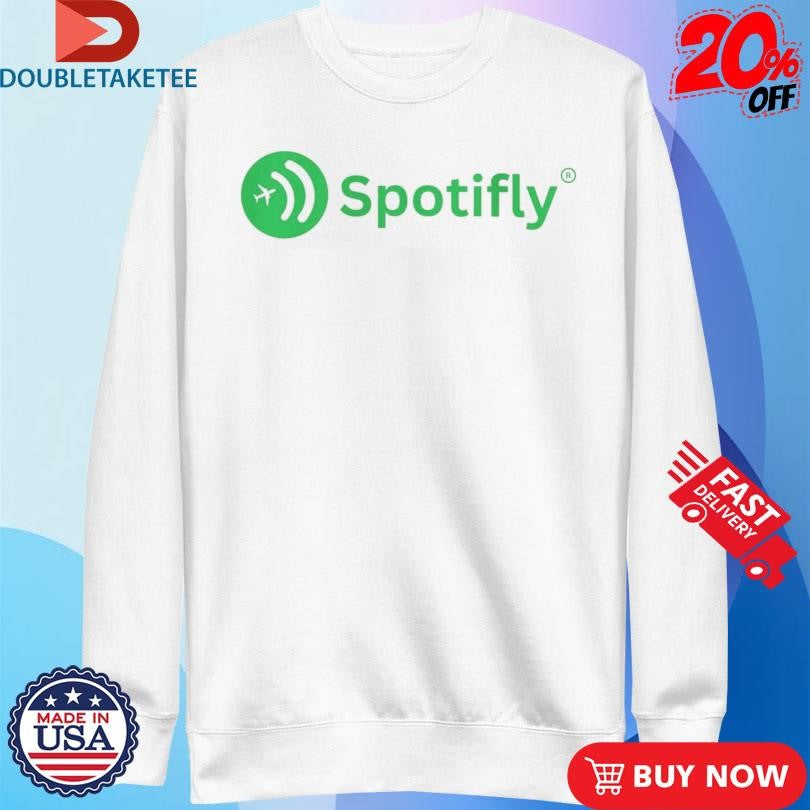Official Spotifly Spotify Logo Planet Shirts