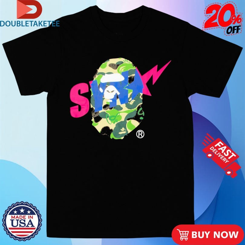 Official Spotify Unites Bape And Central Cee X Syna World Shirts