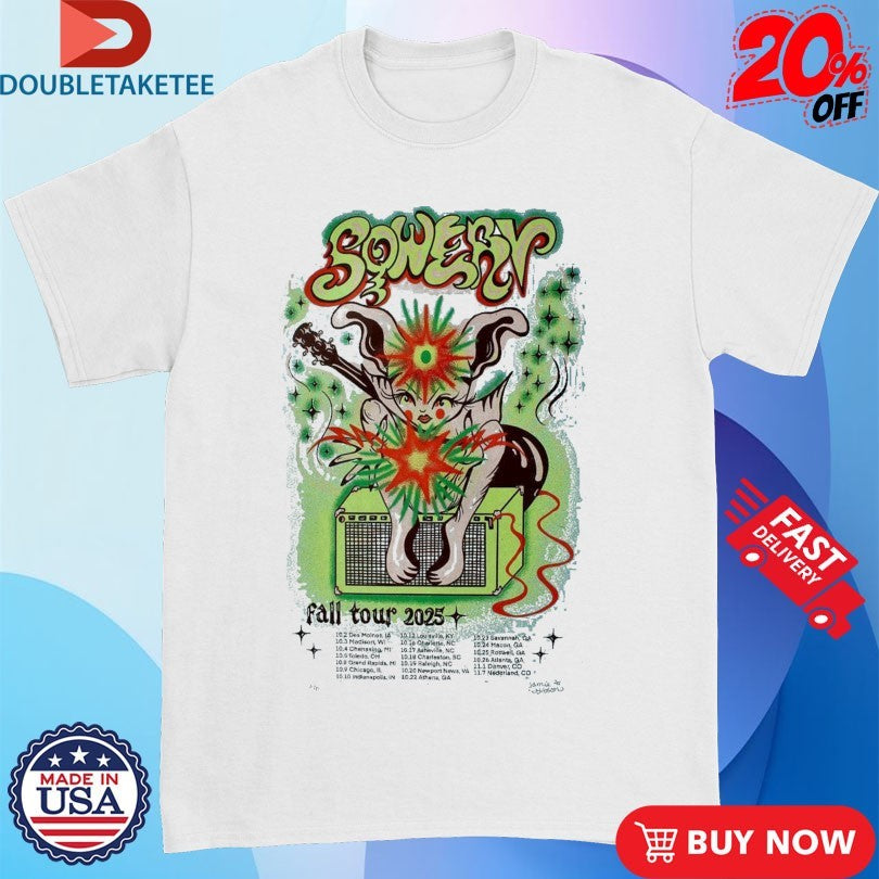 Official Sqwerv Fall Tour 2025 Shirts