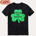 Official St Patricks Day Dibs On The Redhead Irish Shamrock Shirt