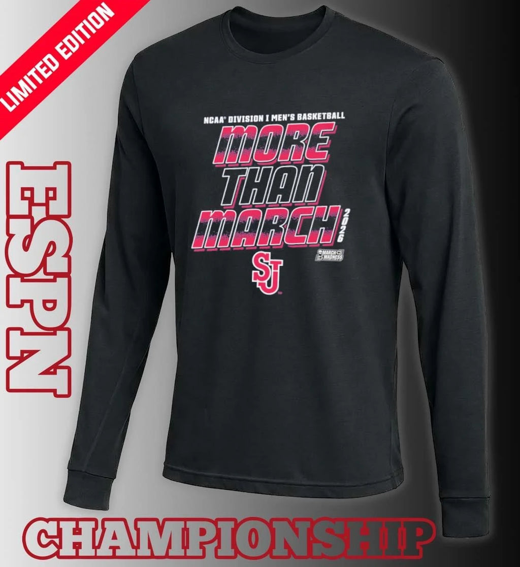 Official St. John’s Men’s Basketball More Than March 2026 Shirt