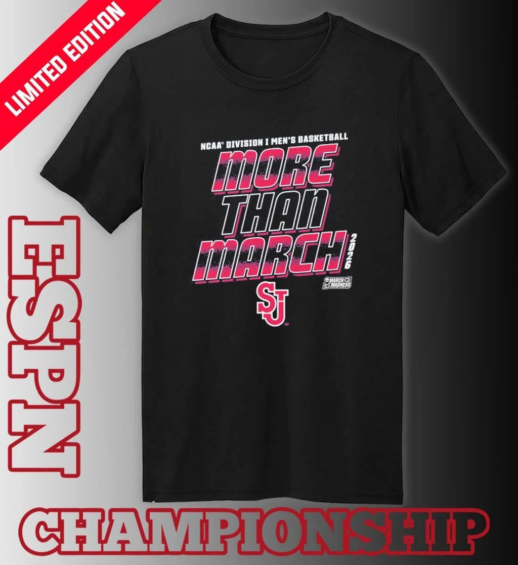 Official St. John’s Men’s Basketball More Than March 2026 Shirt