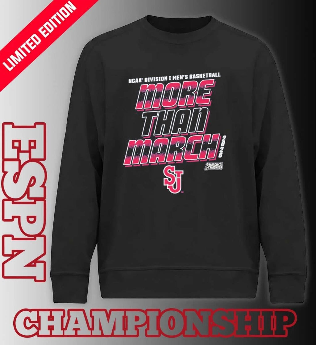Official St. John’s Men’s Basketball More Than March 2026 Shirt