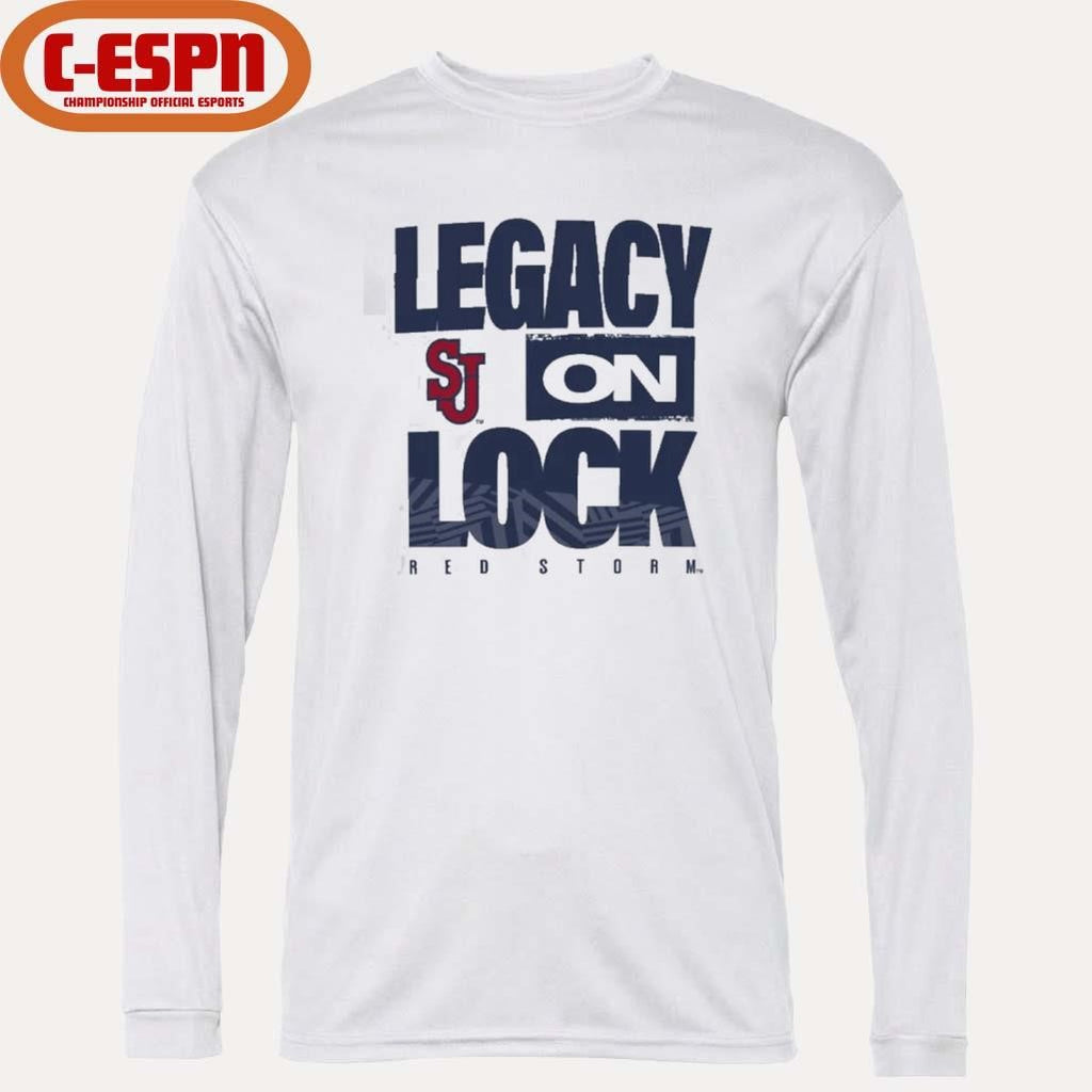 Official St. John’s Red Storm Basketball Legacy On Lock Shirt