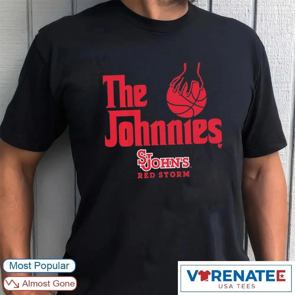 Official St. John’s Red Storm Basketball The Johnnies T-Shirt