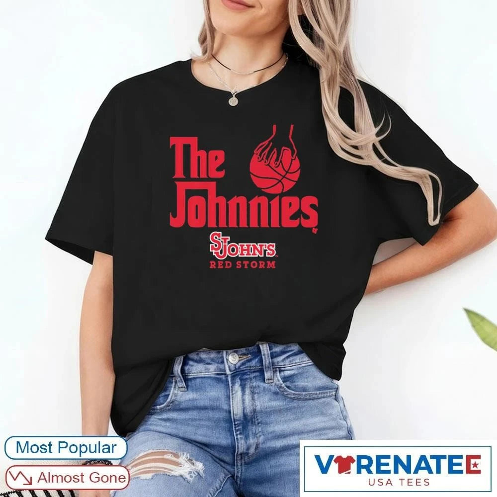 Official St. John’s Red Storm Basketball The Johnnies T-Shirt