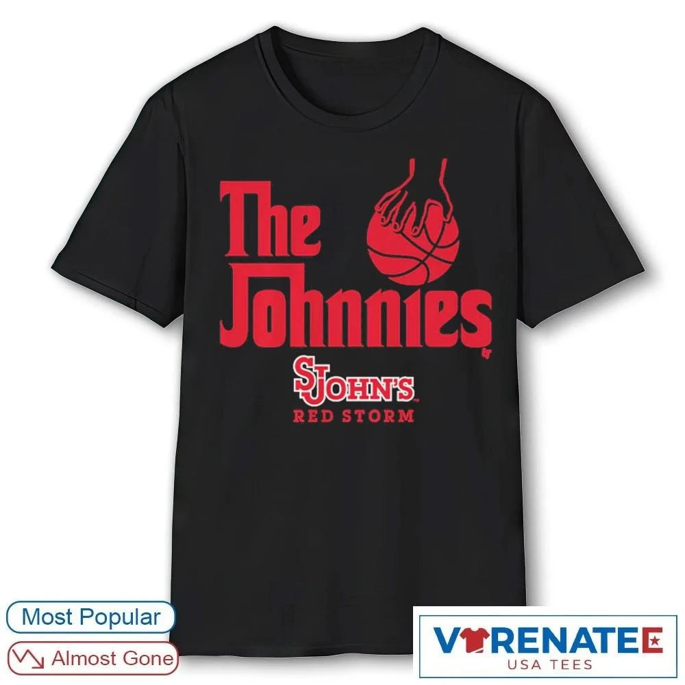 Official St. John’s Red Storm Basketball The Johnnies T-Shirt