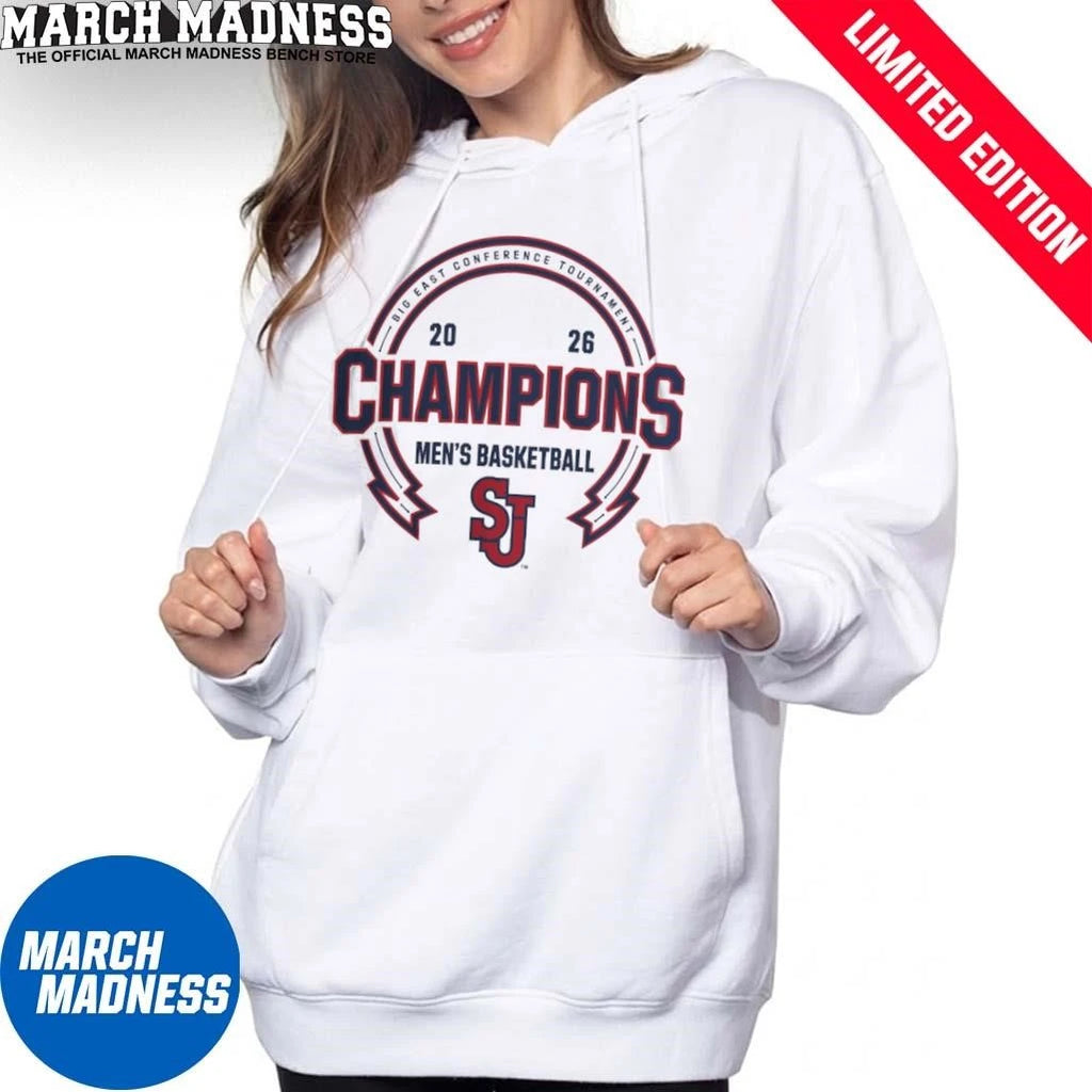 Official St. John’s Red Storm Men’s Basketball Big East Champions T-Shirt