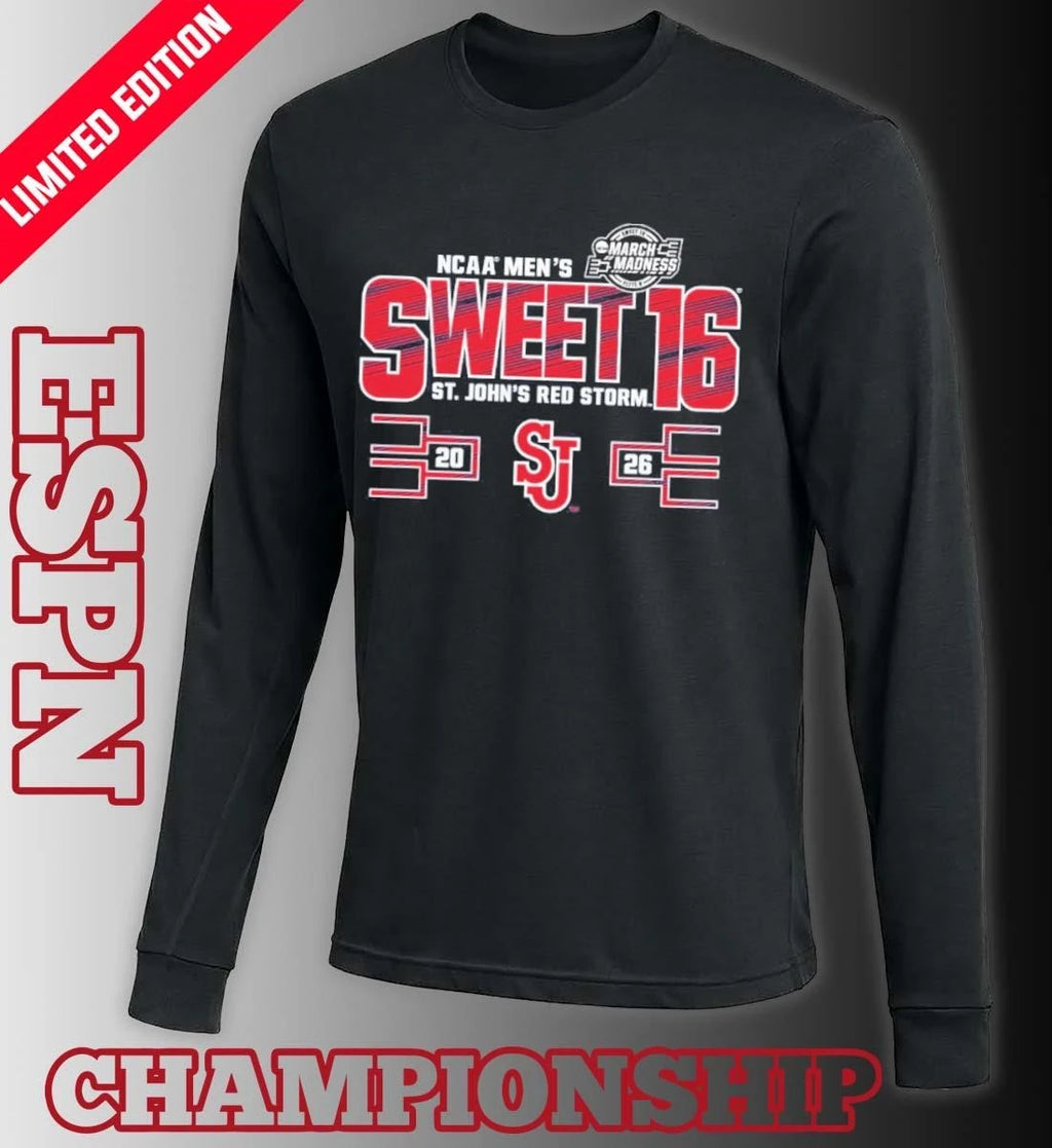 Official St. John’s University Men’s Basketball Sweet 16 Shirt