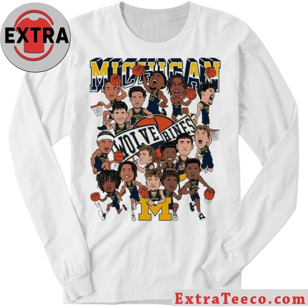 Official Stadium Family Crowd Kids Michigan Caricature Shirt