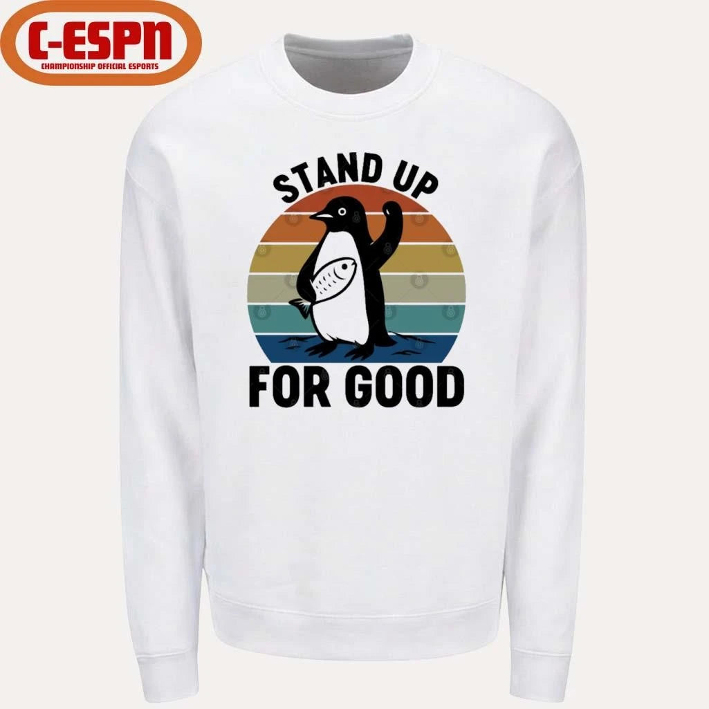 Official Stand Up For Good Anti ICE Resist Penguin Protest Anti-Trump T-Shirt