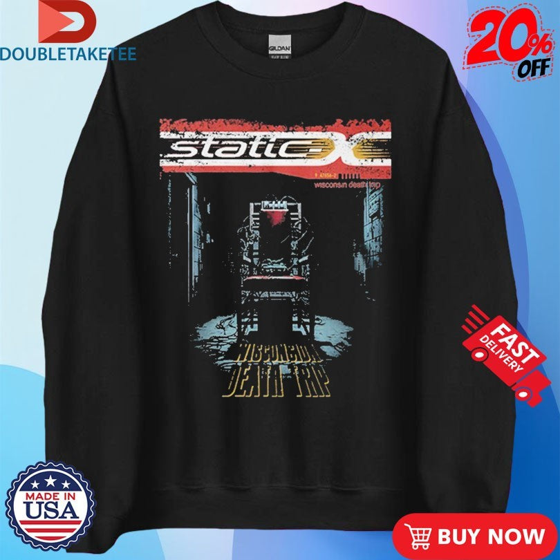 Official Static-X Wisconsin Death Trip Chair Shirts