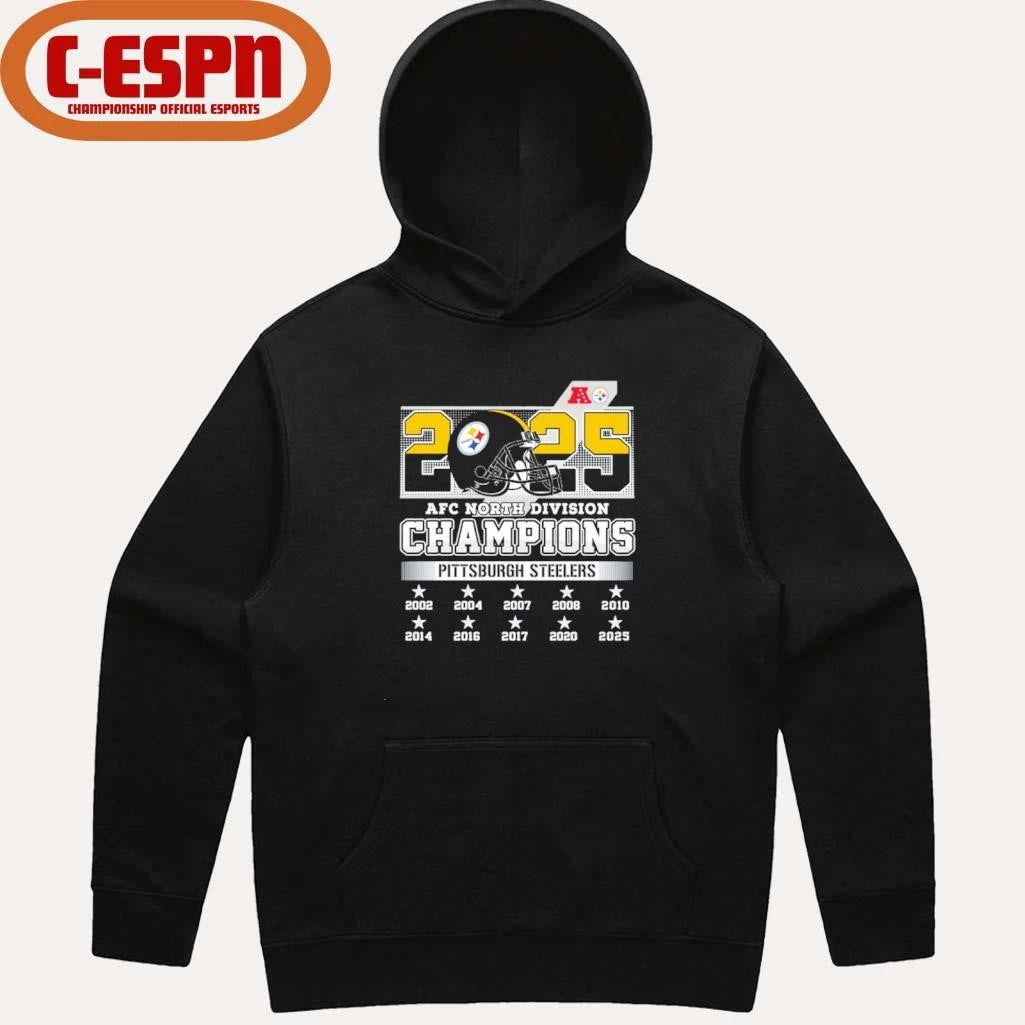 Official Steelers AFC North Champs Shirt