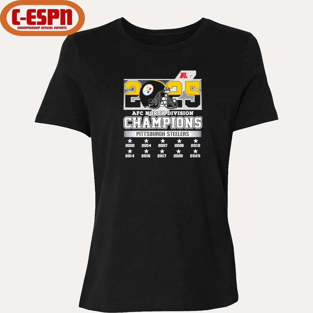 Official Steelers AFC North Champs Shirt