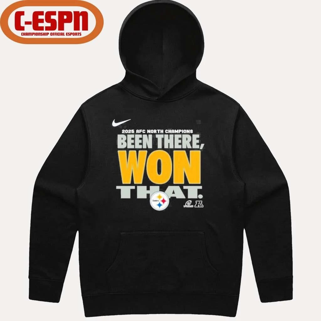 Official Steelers Been There Won That Division Champions Shirt