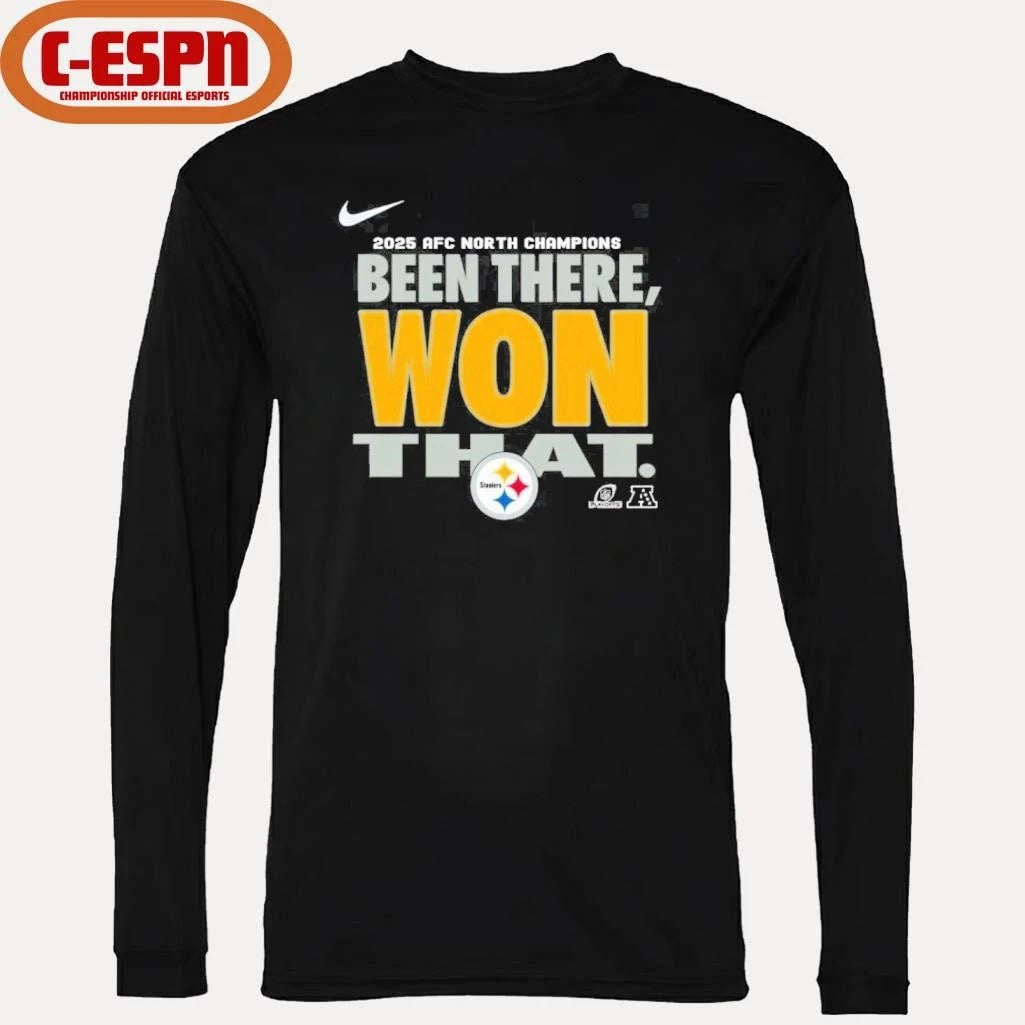 Official Steelers Been There Won That Division Champions Shirt