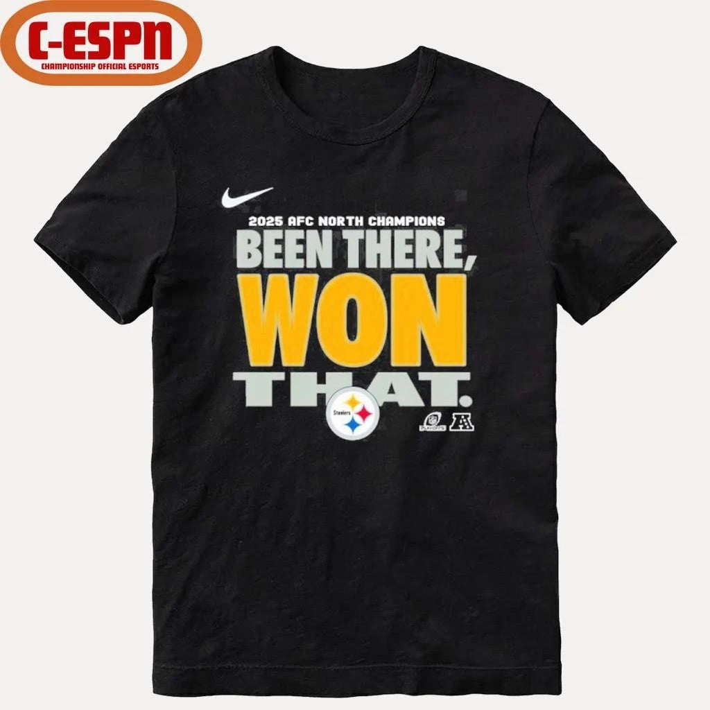 Official Steelers Been There Won That Division Champions Shirt