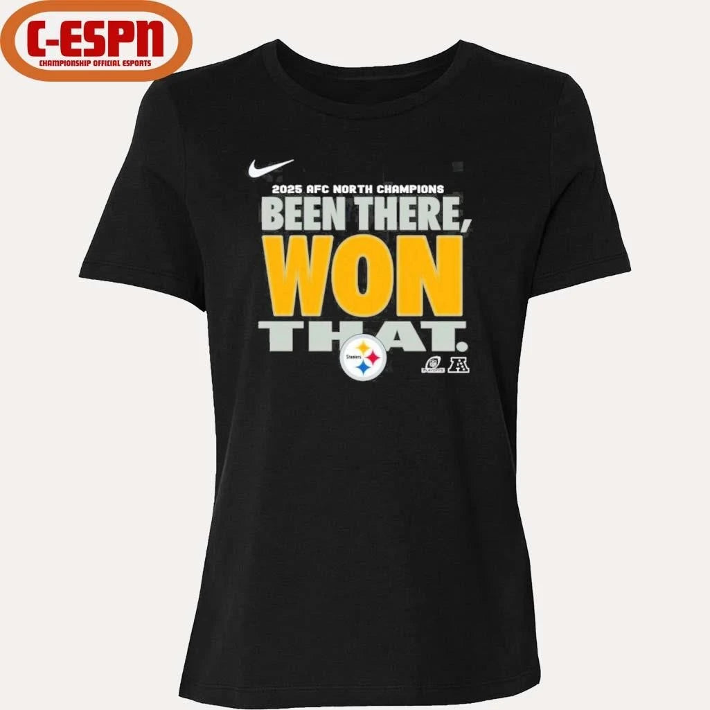 Official Steelers Been There Won That Division Champions Shirt