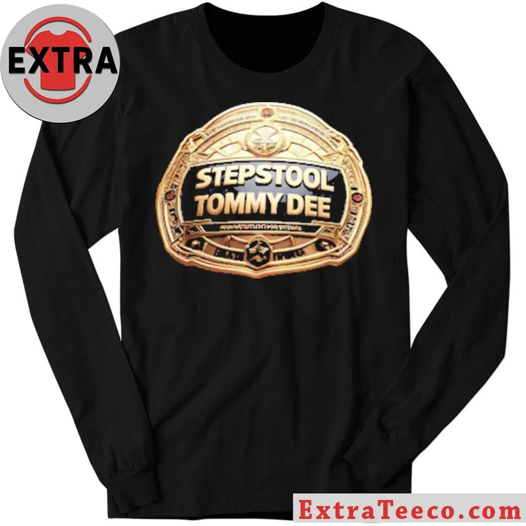 Official Step Stool Tommy Dee Belt Logo T-Shirt