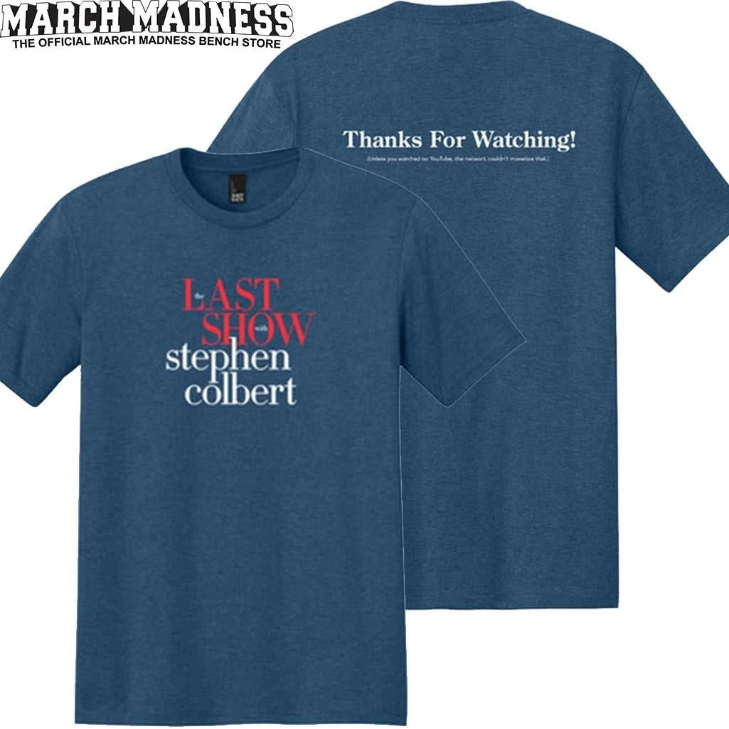 Official Stephen Colbert Unveils Charitable Late Show T-Shirt