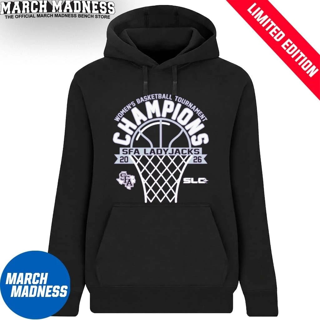 Official Stephen F Austin Women’s Basketball Southland Conference Tournament Champions T-Shirt