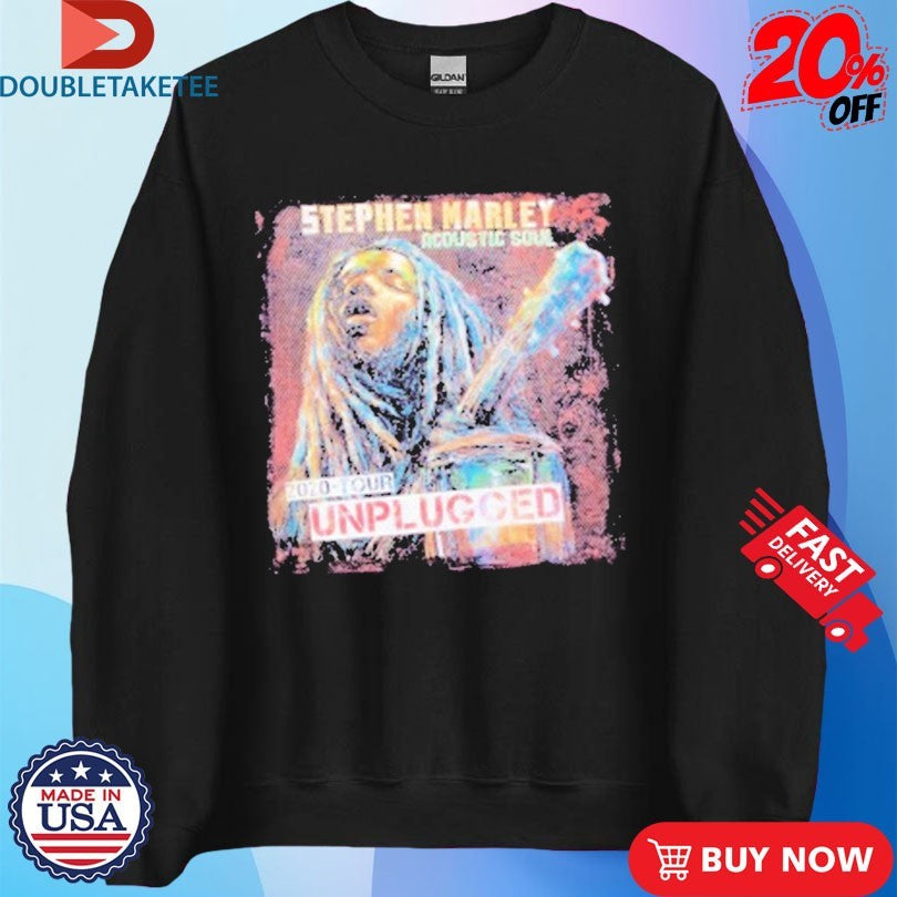 Official Stephen Marley Acoustic Soul Unplugged 2020 Tour Shirts