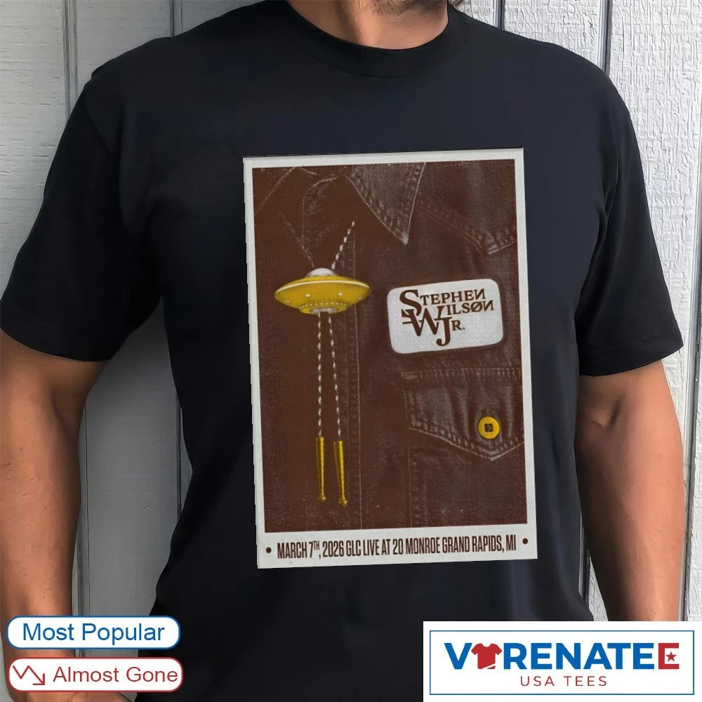 Official Stephen Wilson JR. GLC Monroe Grand Rapids MI March 7 2026 Poster T-Shirt